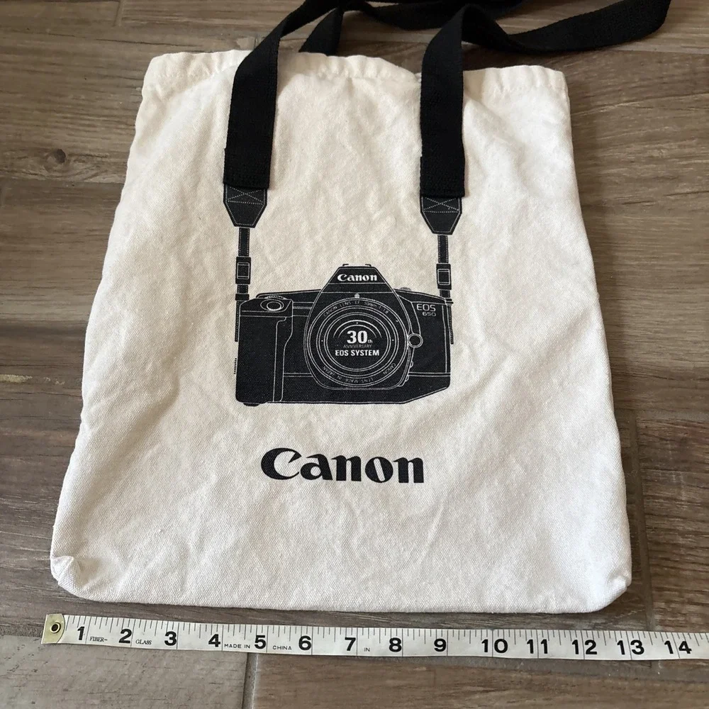 Original tote bag (Canon EOS film camera) 30th Anniversary EOS System from Japan